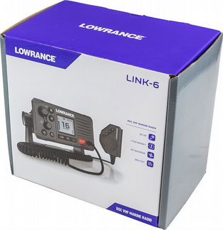Lowrance link-6S Морская укв-радиостанция
