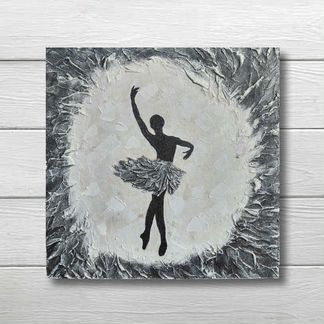 Картина Барельеф Балерина объёмная 3 Д