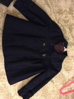 Платье dpam 122-128 и плащ американской марки