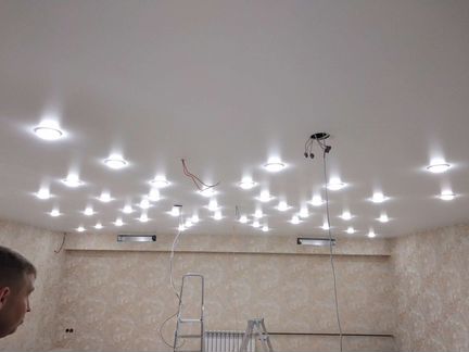 Натяжные потолки