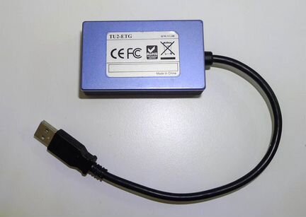 Сетевая карта с USB интерфейсом trendnet TU2-ETG