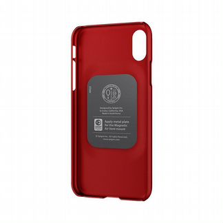 Чехол для iPhone X Spigen Thin Fit красный
