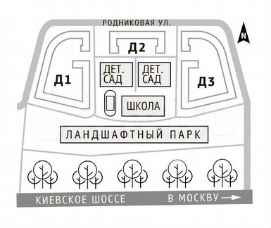 2-к квартира, 57.1 м², 12/22 эт.