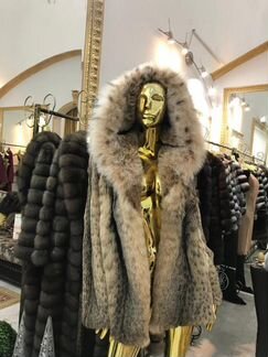 Шуба из рысевидной кошки (Новая)