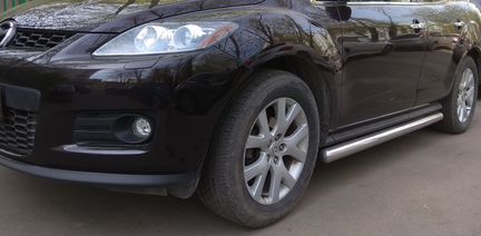 Порог mazda CX-7 нержавейка