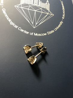 Продаю серьги с бриллиантами 2,36 карат