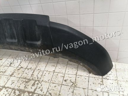 Юбка бампера передняя Kia Sportage 2 Рестайлинг KM