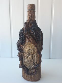 Бутылка декоративная