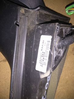 Зеркало левое в сборе 30799865 Volvo S80/V70 07-13