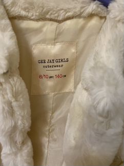 Пальто и курточка с мехом 140