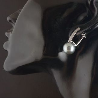 Серьги с жемчугом Майорка