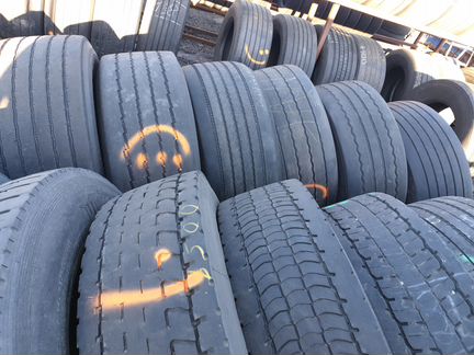 Грузовая шина бу 385 65R22.5 Goodyear из Германии