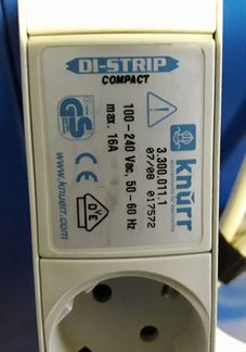 PDU knurr 16A