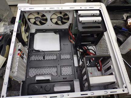 Компьютерный корпус Zalman Z3 Plus White + DVD-RW