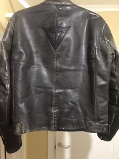 Мото куртка кожаная