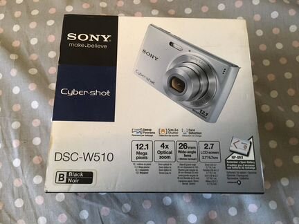 Фотоаппарат sony Cyber-shot DSC-W510 (новый)