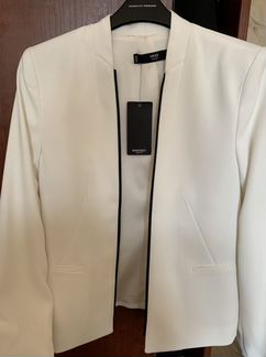 Пиджак белый mango