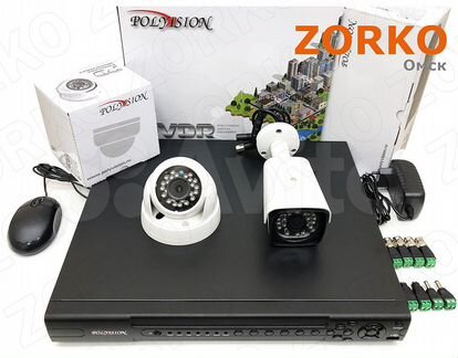 Видеонаблюдение Комплект видеонаблюдения combo
