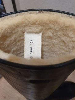 42 р Немецкие меховые хромовые сапоги