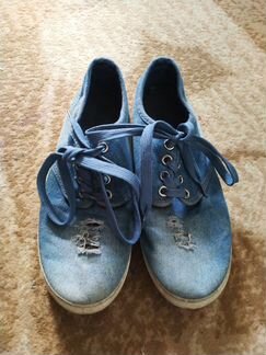 Джинсовые кеды