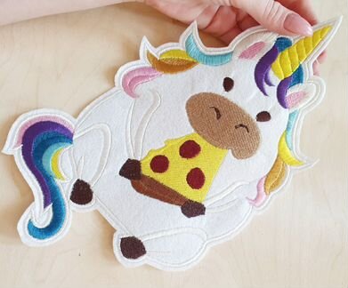 Нашивка патч единорог