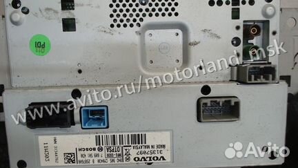 Дисплей мультимедиа Volvo XC60, 2012