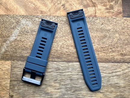 Quickfit ремень для Garmin Fenix 6X/5X:синяя дымка