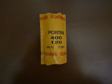 Пленка kodak portra400 120 типа