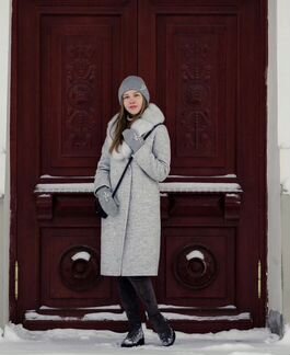 Пальто зимнее