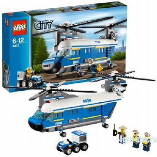 Lego City Грузовой вертолет 4439