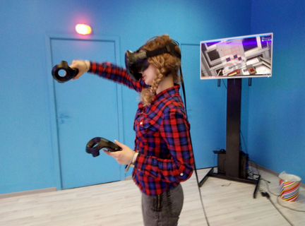 HTC vive + пк + Half-Life аренда vr