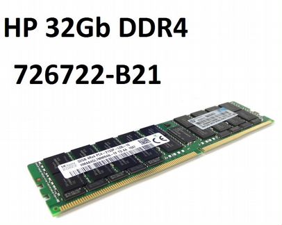HP 32GB 4RX4 DDR4 REG ECC PC4-2133P 726722-B21 G9