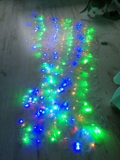 Гирлянда сетка 300 лампочек