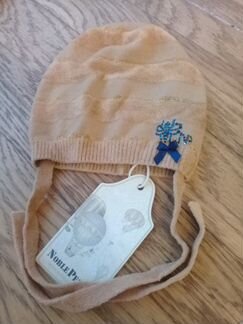 Шапочка весенняя новая NoblePeople р.S(50-52)