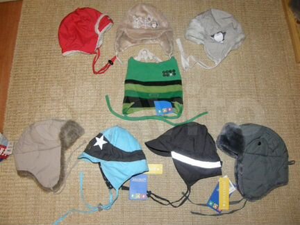 Шапки осень/весна/зима р.46-48-50 см