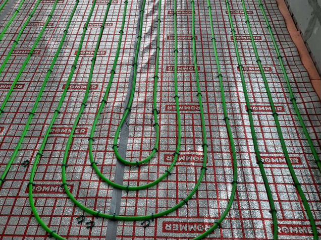 Сантехник пышма. Обвязка теплого пола. Green Box теплый пол. Installation of Water underfloor heating: installation of Pipelines. Heat Green.