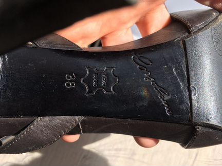 Босоножки CorsoComo 38р-р, натур кожа