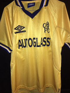 Футболкп Челси Chelsea FC 1999 2000 ретро винтаж