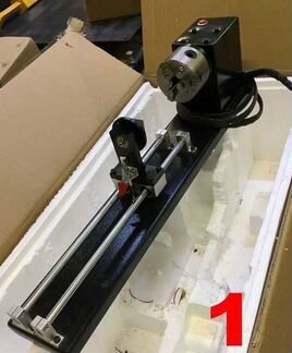 Поворотный механизм для гравировки на бокалах