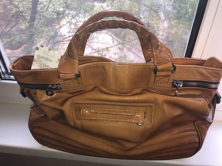 Сумка женская из телячьей кожи