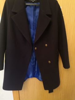 Пальто демисезонное 46