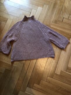 Свитер с люрексной нитью из Италии