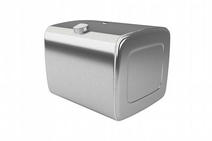 Алюминиевый топливный бак на 300 л (620х675х780)