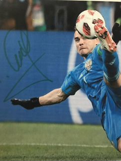 Автограф И.Акинфеева