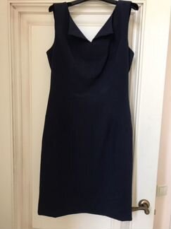 Платье темно-синее Gattinoni