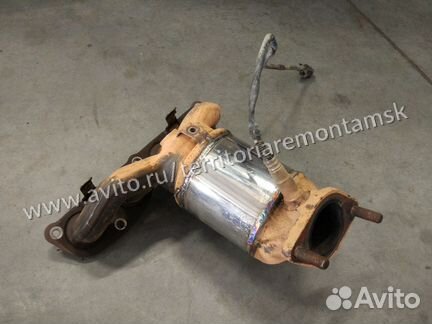 Катализатор Гофра Глушитель Kia Carens