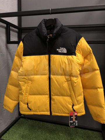 the north face yellow