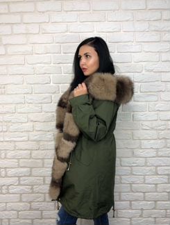 Парка с мехом