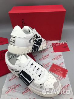 Кожаные кроссовки Valentino