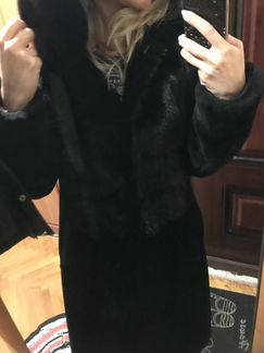 Шуба мутон